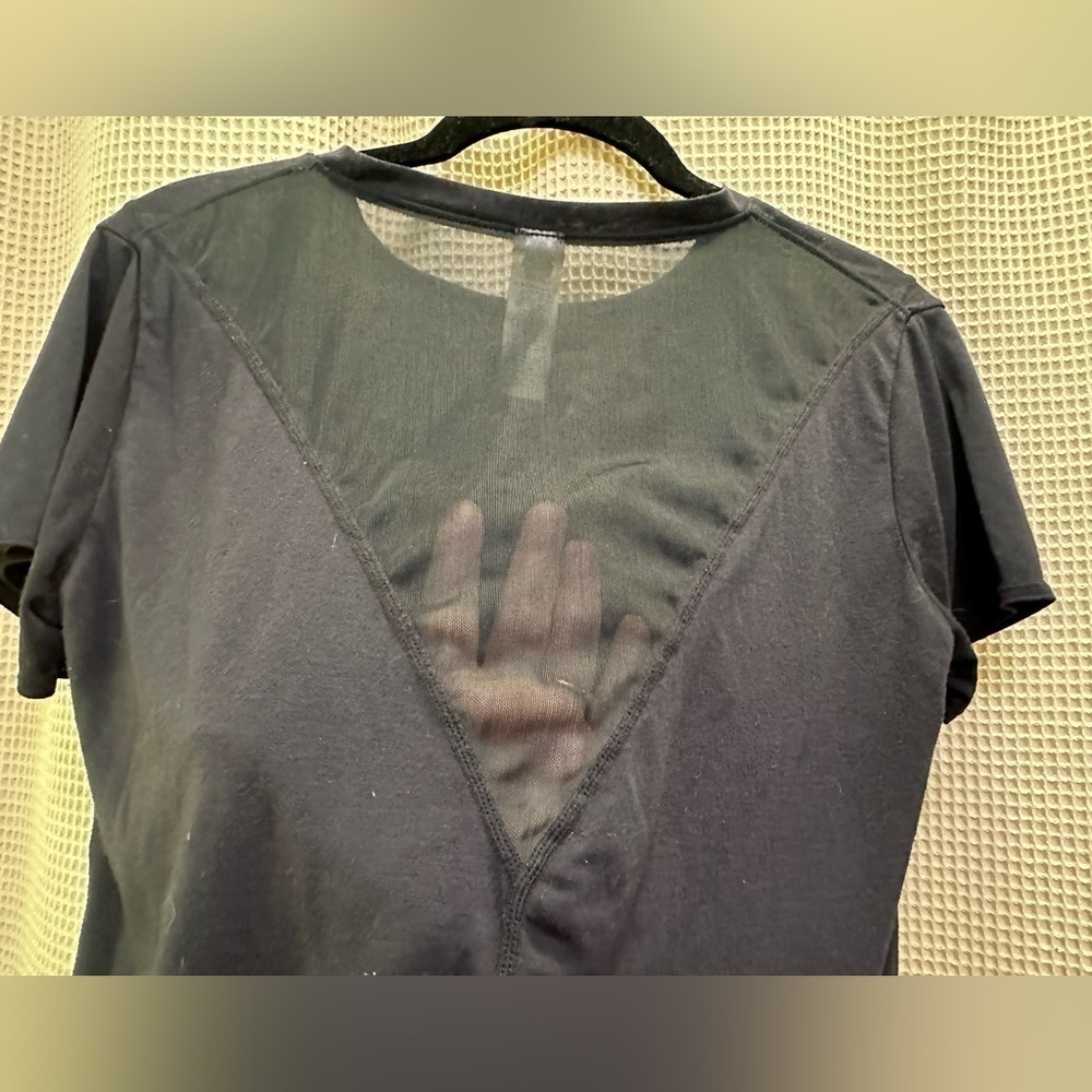 JoyLab Sheer Back T-Shirt - Picture 3 of 5
